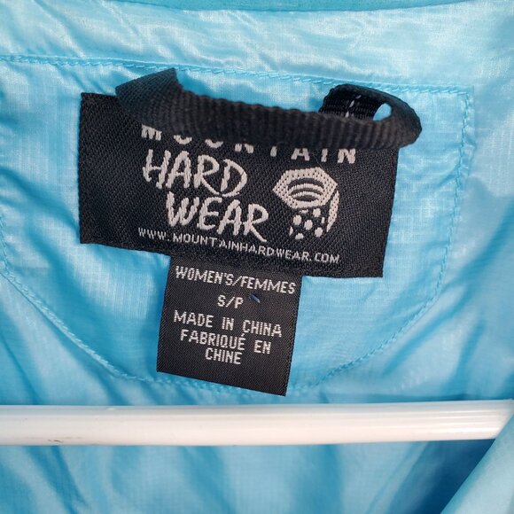 Mountain Hardwear Thermostatic Lightweight Blue Hiking Quilted Puffer Jacket S - Picture 3 of 10